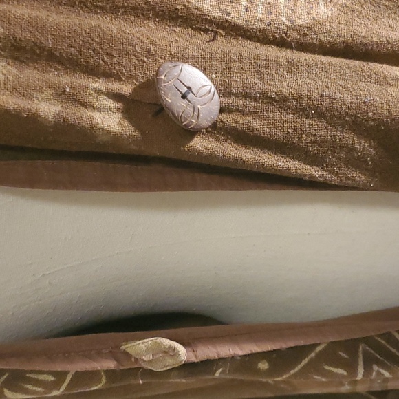 Ethnic print reversible duster coat - Picture 4 of 9